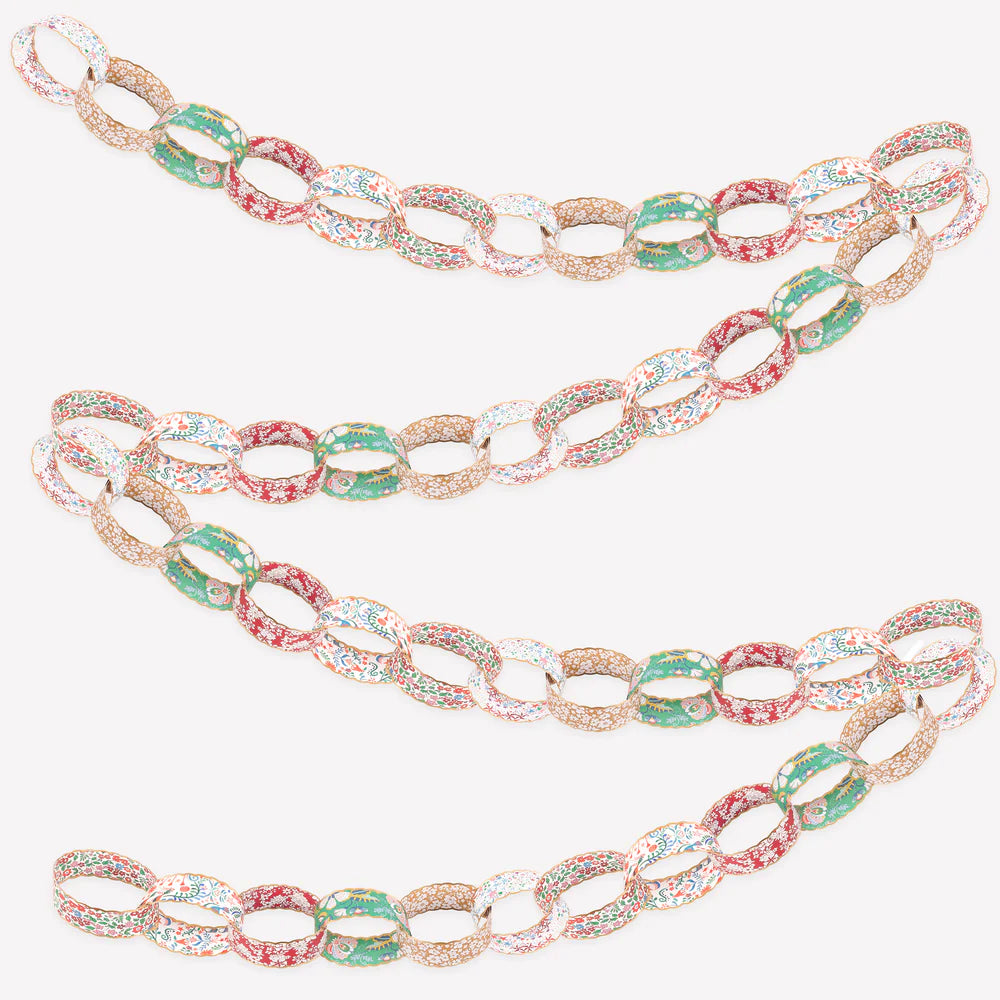 Liberty Festive Paper Chains Garland Set