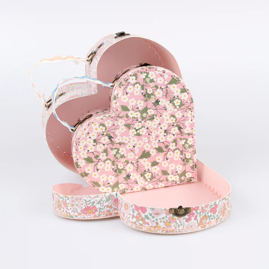 Liberty Heart Shaped Suitcase- Set of 2