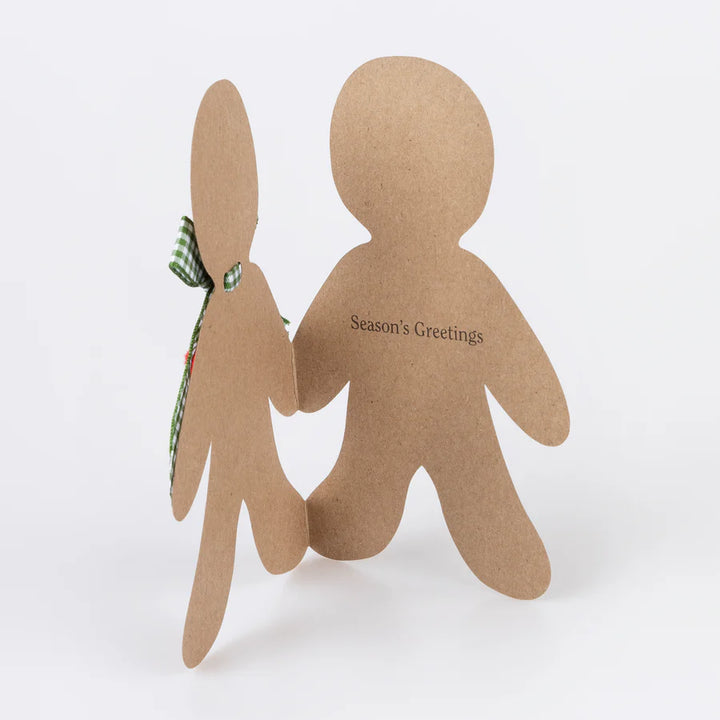 Gingerbread Man Christmas Card