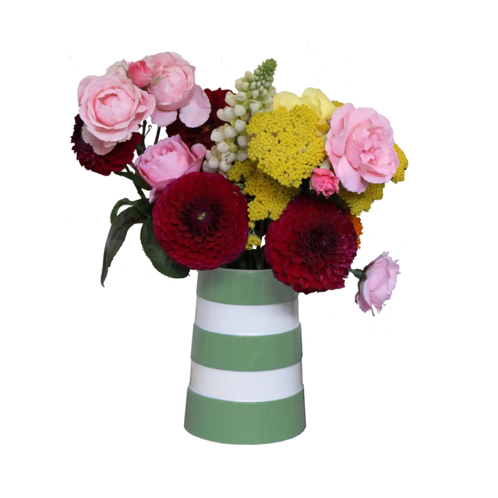 Cornishware Lighthouse Medium Willow Green Vase