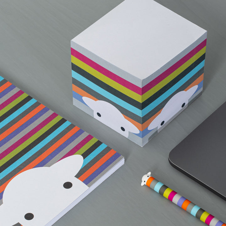 Herdy Peep Stripe Memo Block
