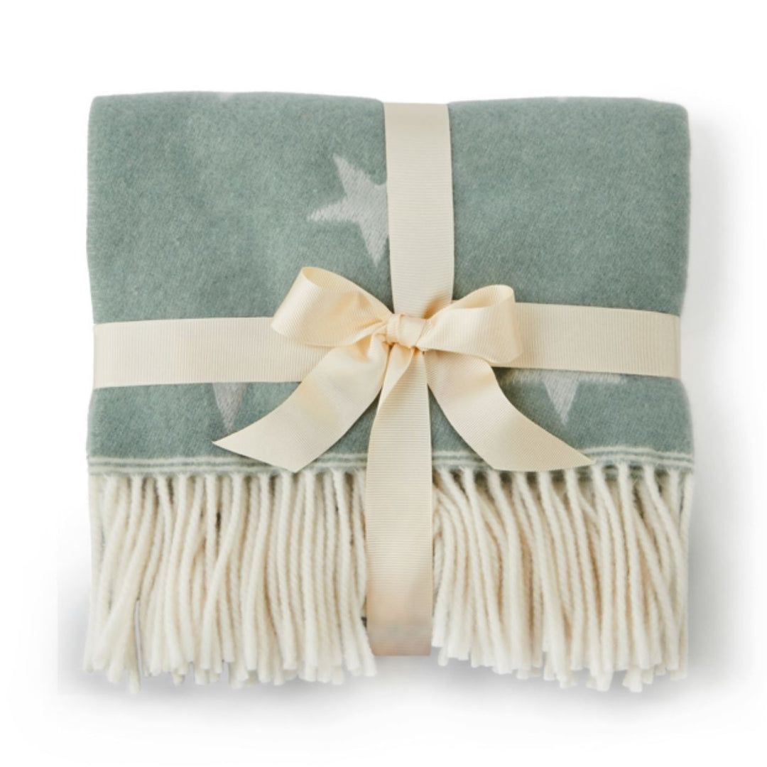 Star Merino Baby Blanket
