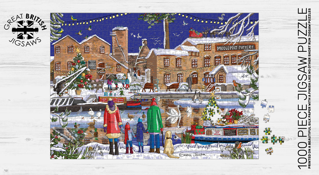 Middleport Pottery at Christmas 1000 Piece Jigsaw Puzzle