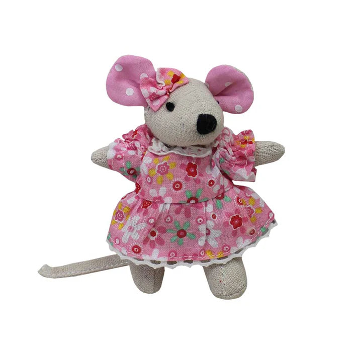 Mini Mouse with Pink Floral Dress