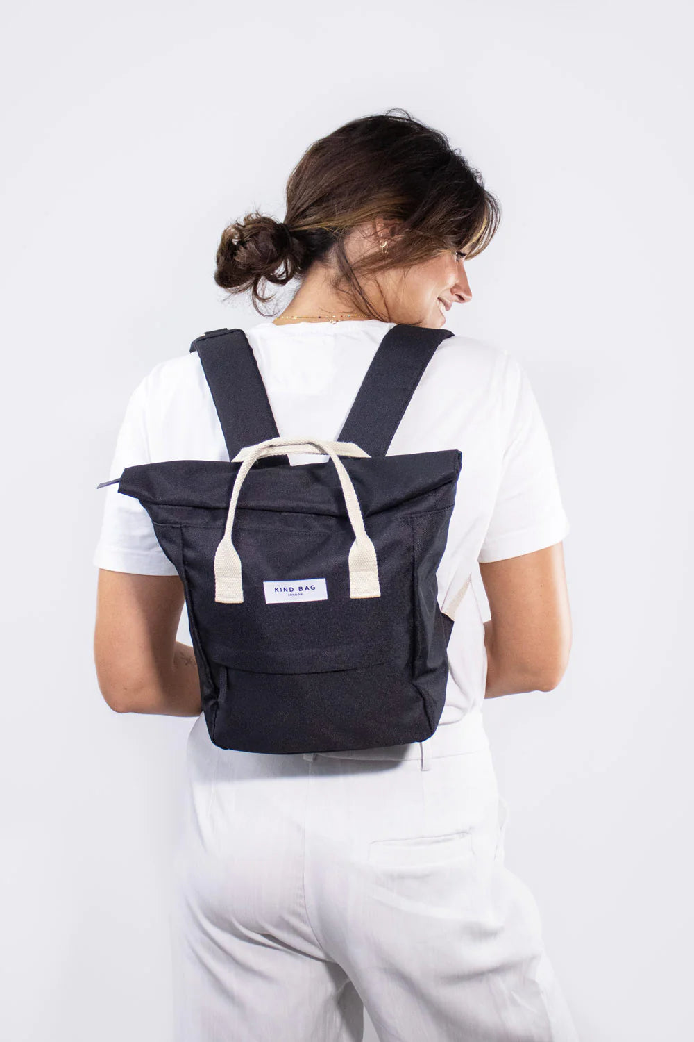 Black Hackney Mini Backpack