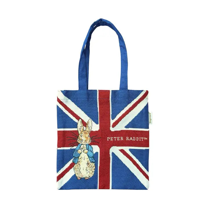 Peter Rabbit Union Jack Mini Flat Tote Bag