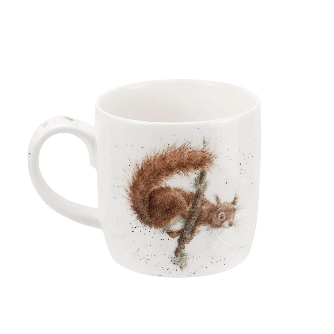 "Between Friends" Squirrel Small Bone China Mug