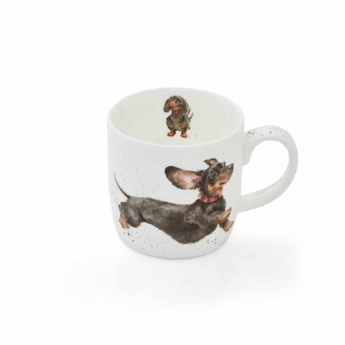 'That Friday Feeling' Dachshund Small Bone China Mug (11oz)