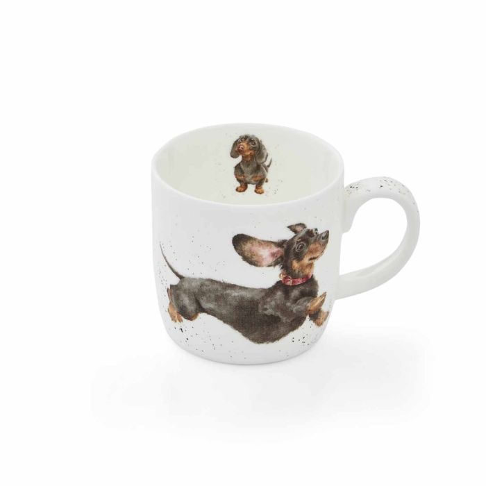 "That Friday Feeling" Dachshund Small Bone China Mug