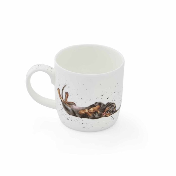 'That Friday Feeling' Dachshund Small Bone China Mug (11oz)
