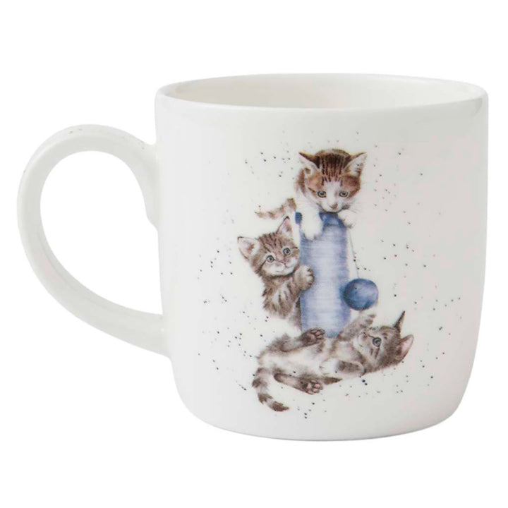 'Cattitude' Cat Small Bone China Mug (11oz)