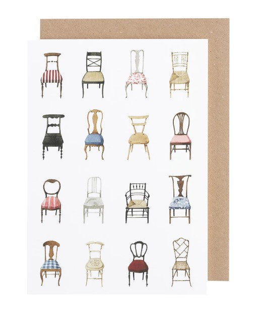 Musical Chairs Greetings Card