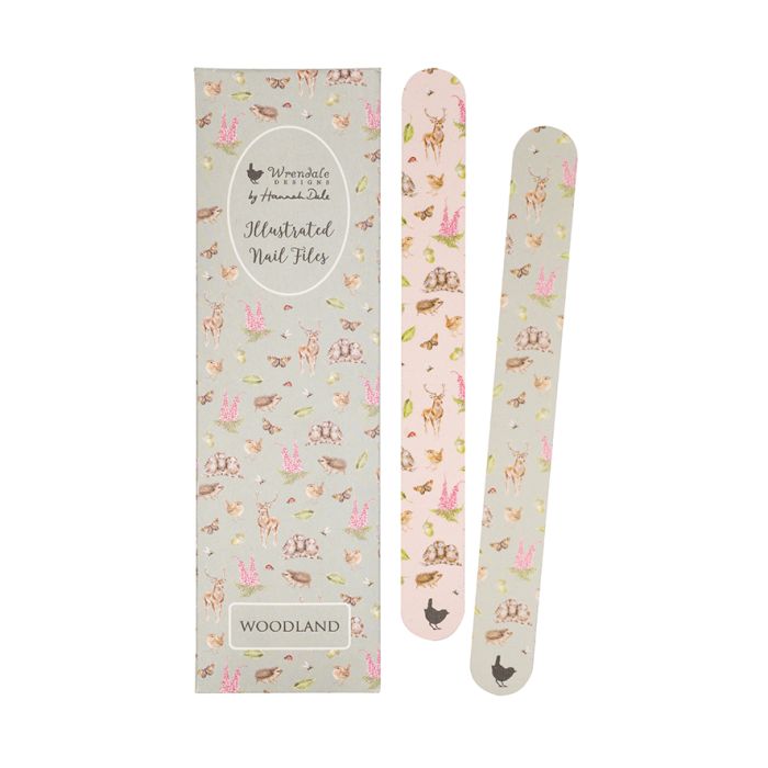 'Woodland' Illustrated Nail File Set