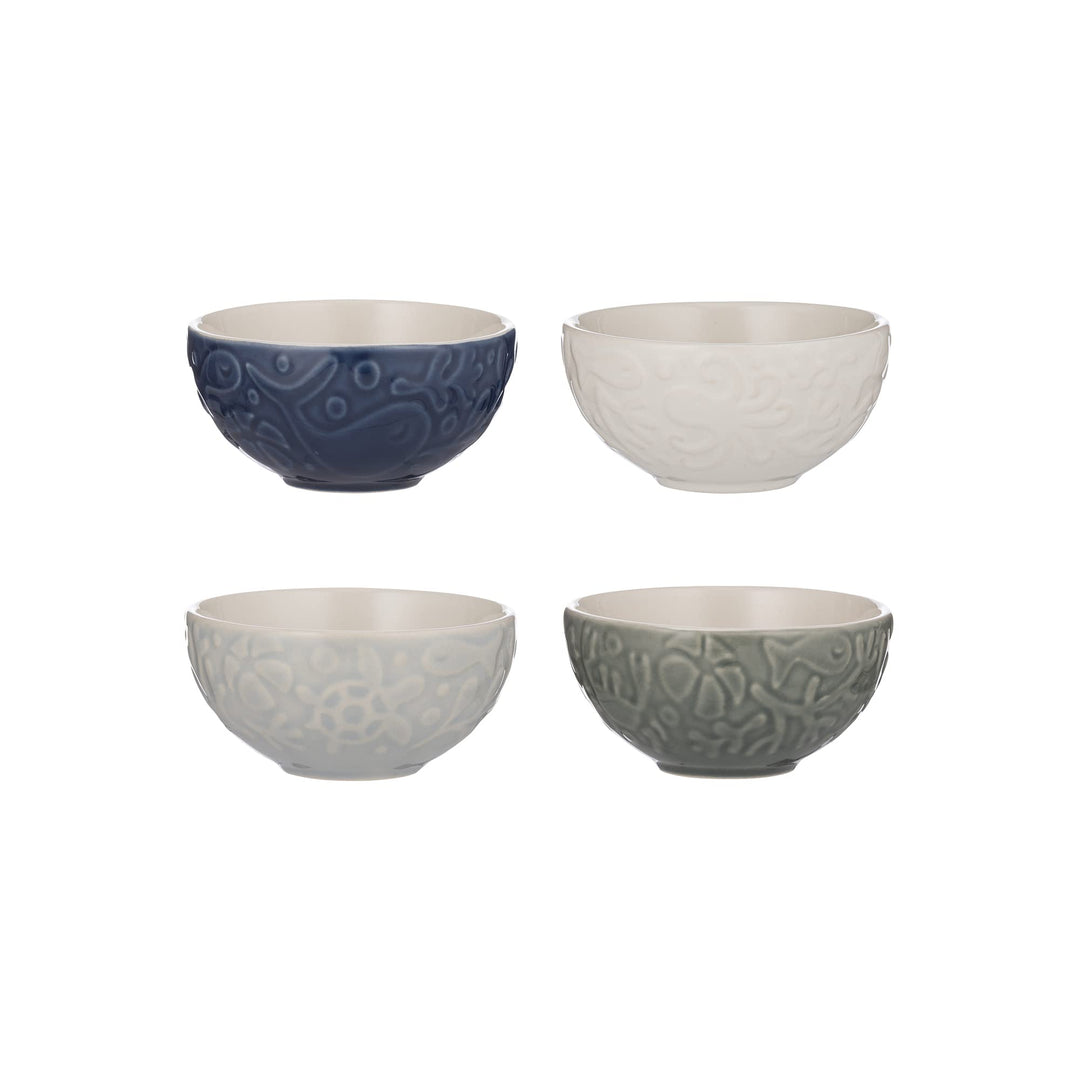 Nautical Set of 4 Prep Bowls
