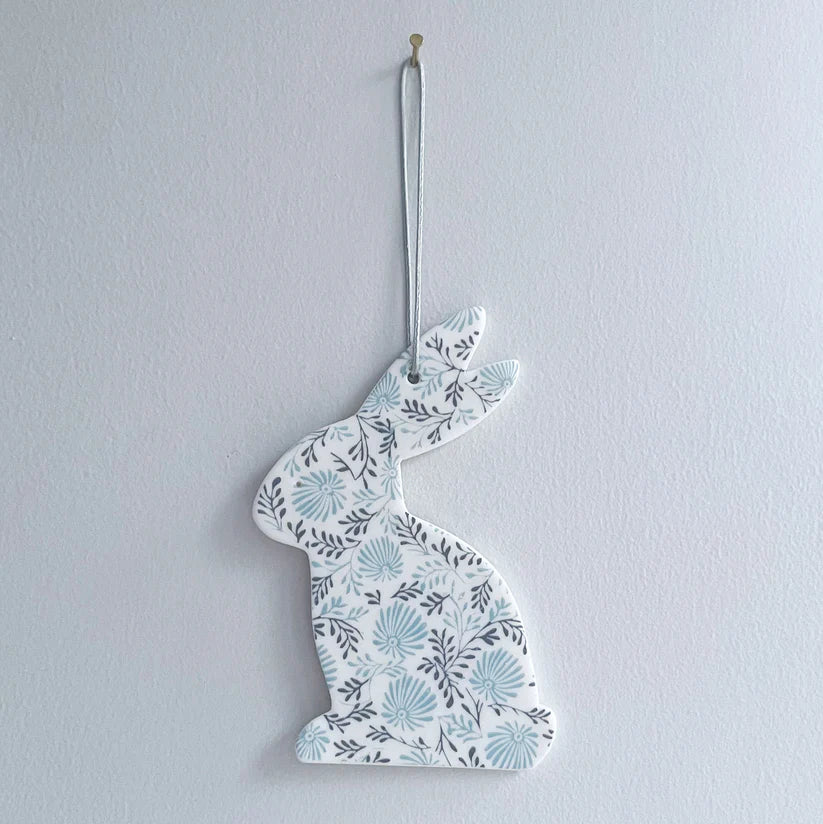 Daisy Bunny Ceramic Decoration