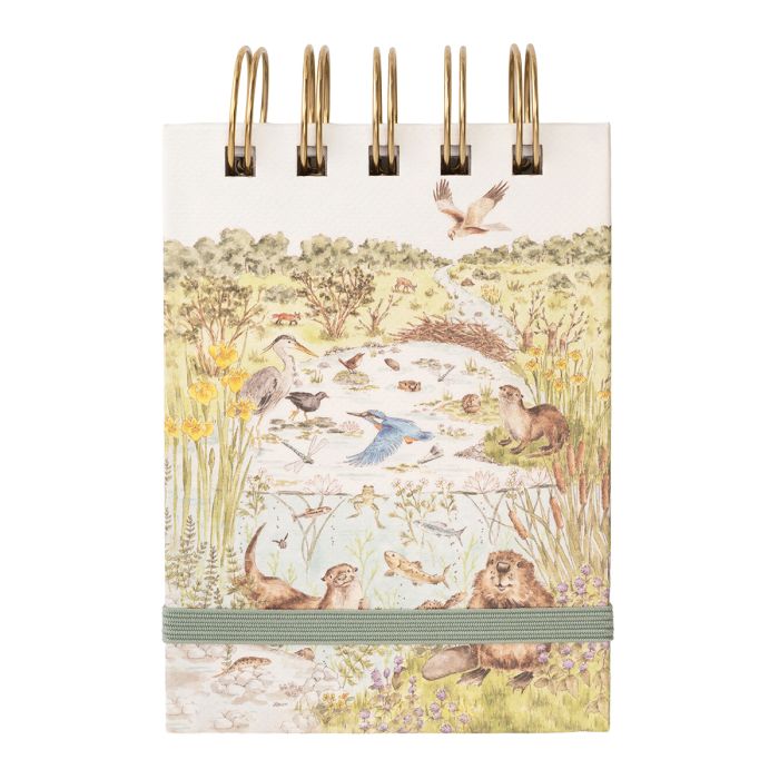 'Riverbank' Nature Spiral Bound Field Notebook