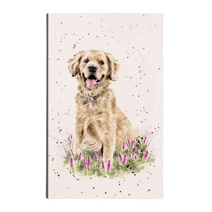 'Golden Moments' Dog Illustrated Notepad