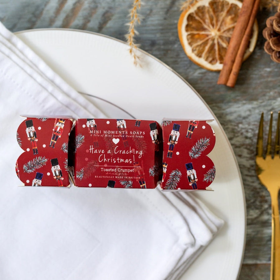 Nutcracker Mini Moments Boxed Trio of Heart Soaps