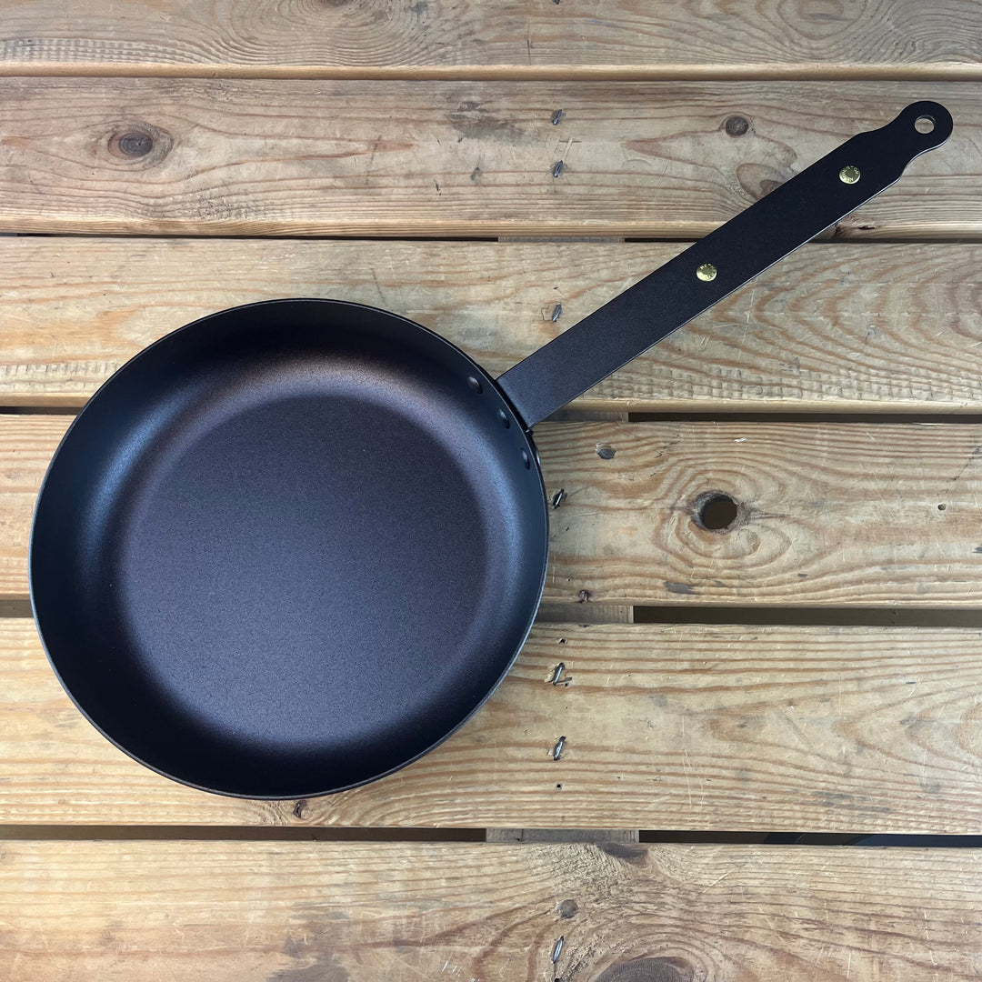 9 Inch Oven-Safe Spun Iron Chef's Pan