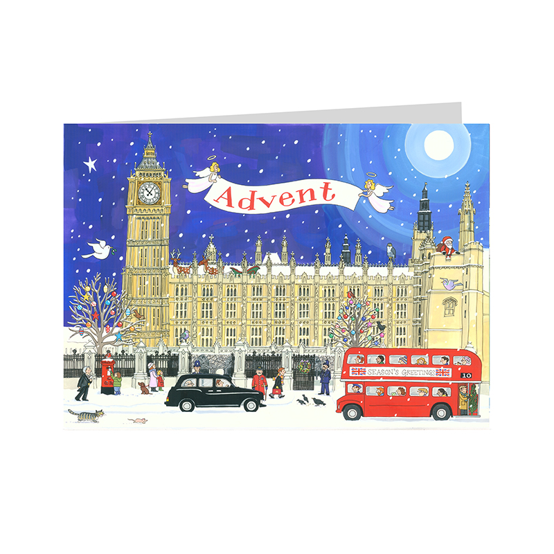 Christmas at the Palace of Westminster Advent Calendar Card