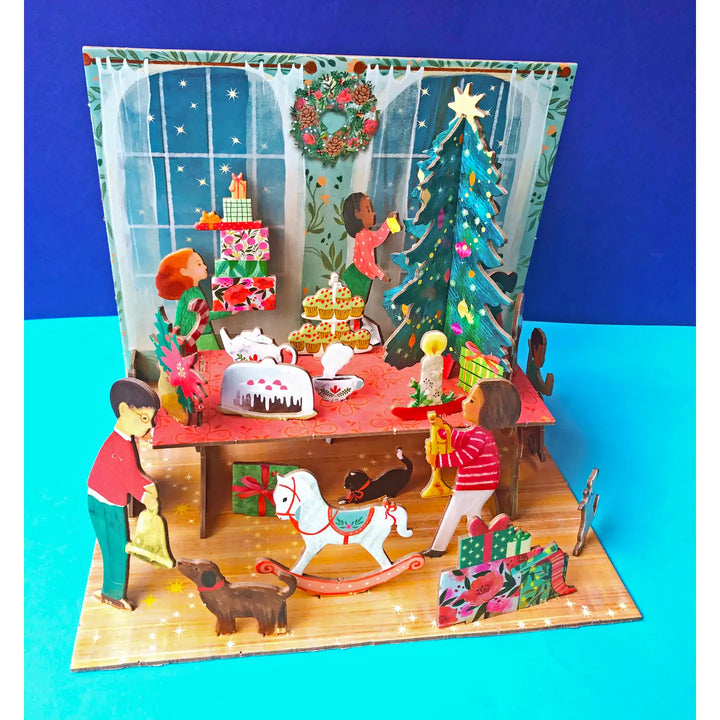 A Christmas Party Scene Pop and Slot Advent Calendar