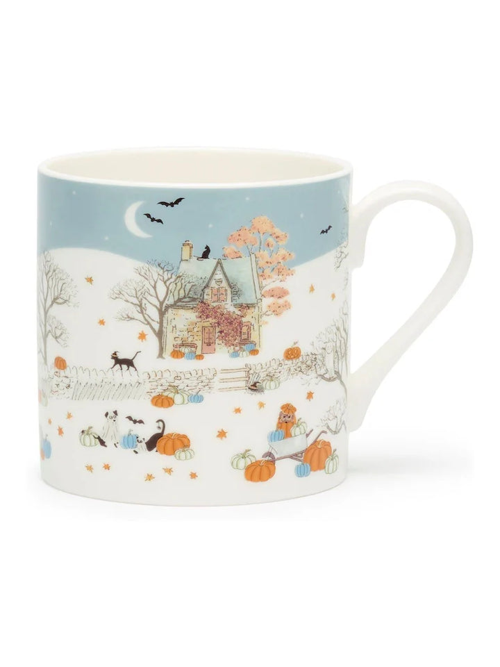 Paws and Pumpkins Large Bone China Mug