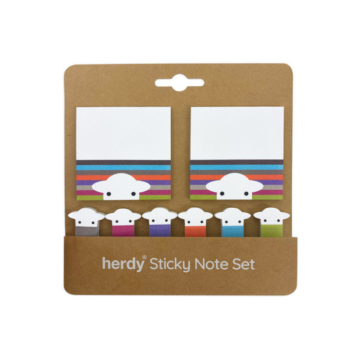 Herdy Peep Stripe Sticky Notes Set