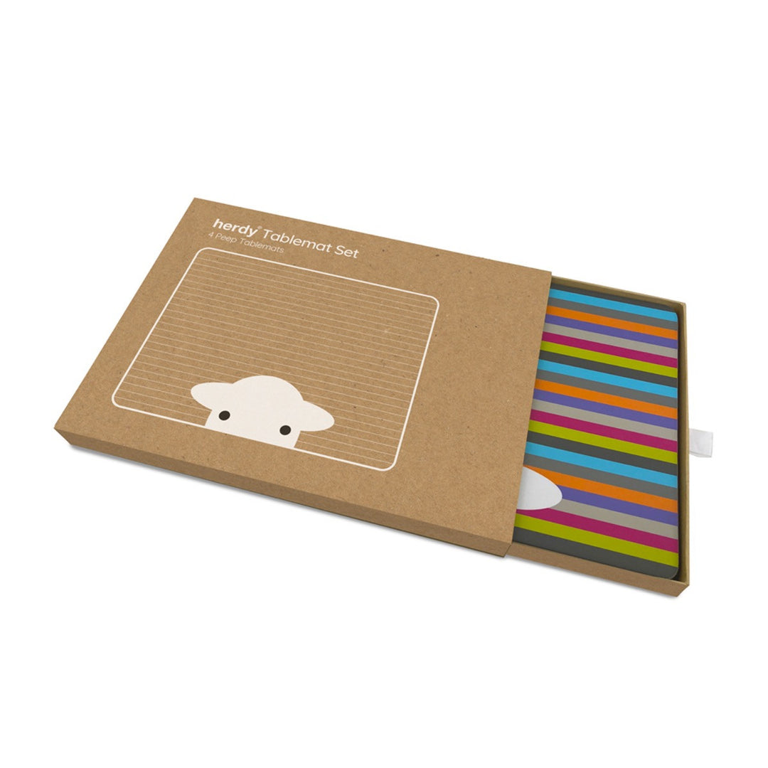 Herdy Peep Stripe Tablemat - Set of 4