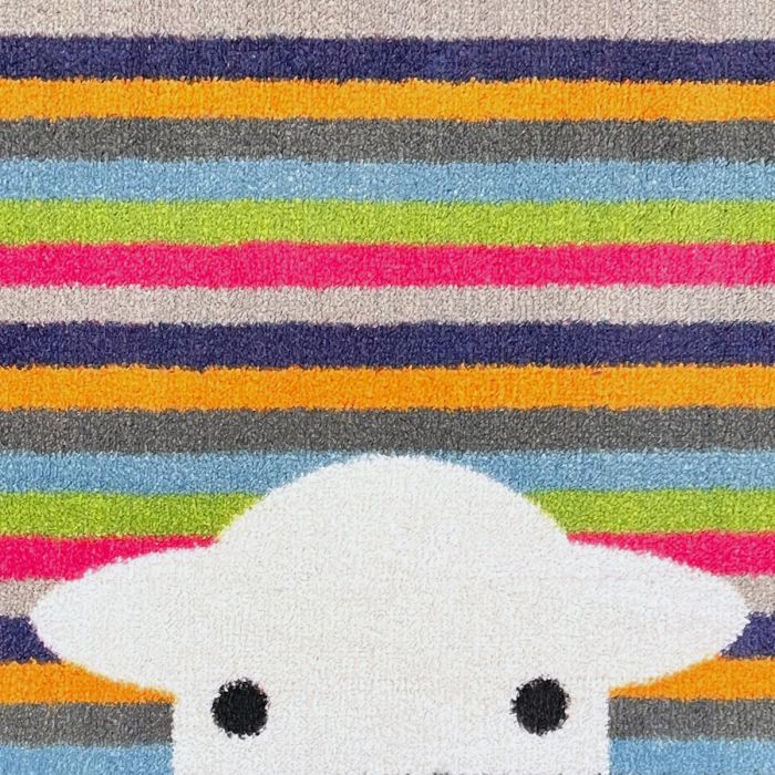 Herdy Peep Stripe Hug Rug