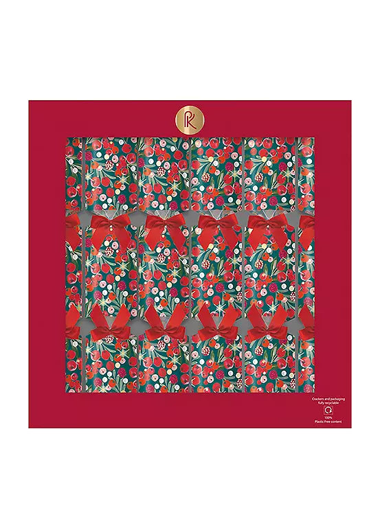 Penny Kennedy Winter Berries 13 inch Premium Crackers-Set of 6