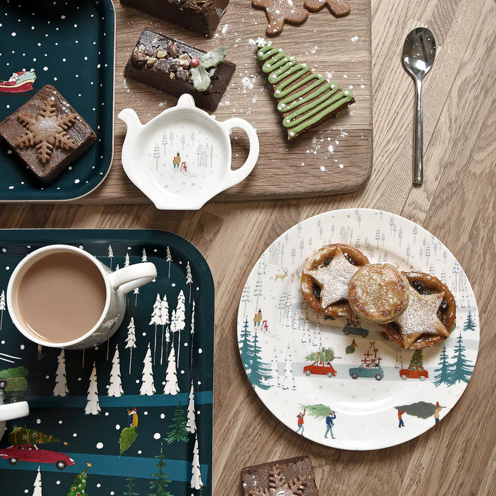 Home For Christmas Tea Bag Tidy