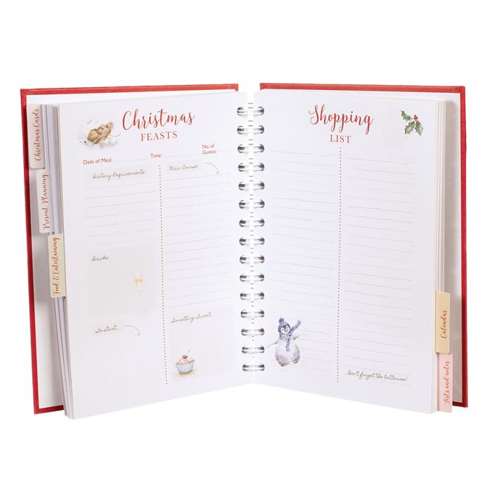 'Christmas Planner' Spiral Bound Planner