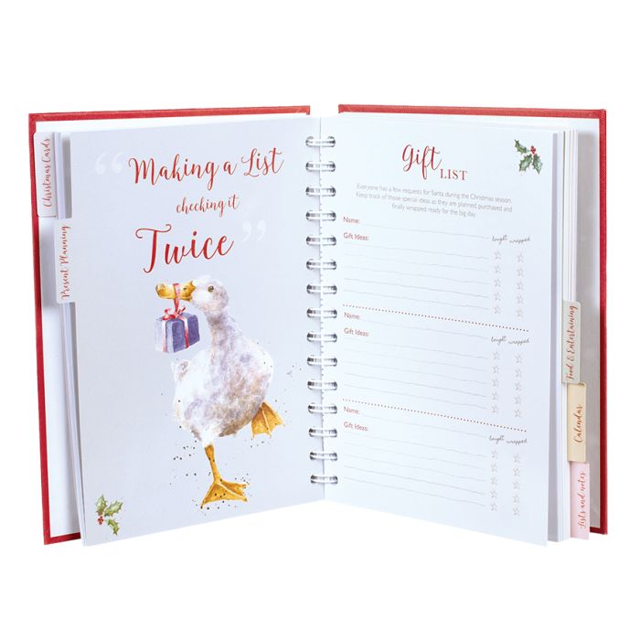 'Christmas Planner' Spiral Bound Planner