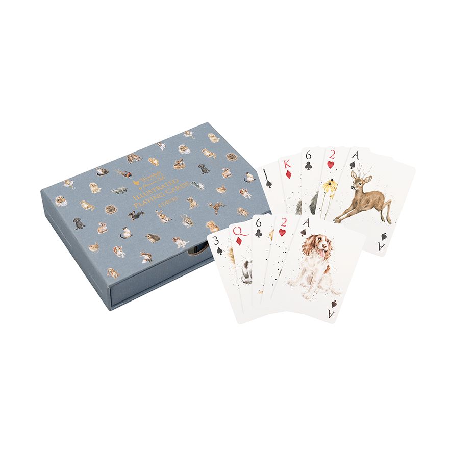 The Country Set Playing Card Gift Set by Hannah Dale