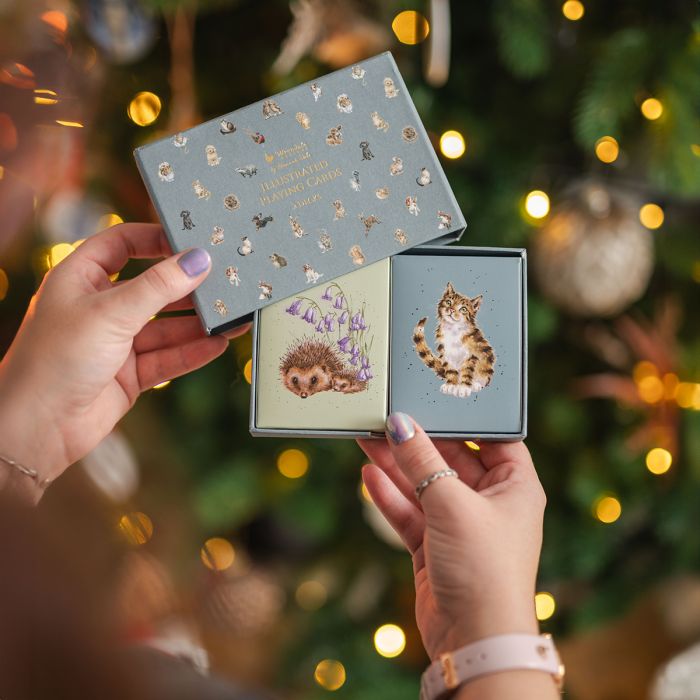 The Country Set Playing Card Gift Set by Hannah Dale