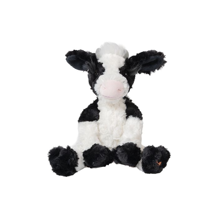 'Mathilda' Black and White Holstein Cow Medium Plush Character