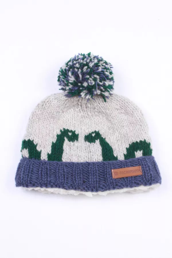 Kids Animal Bobble Hat - Nessie