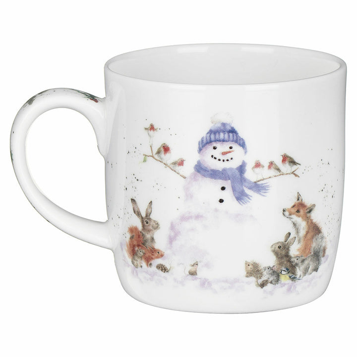 'Gathered All Around' Small Bone China Mug (11oz)