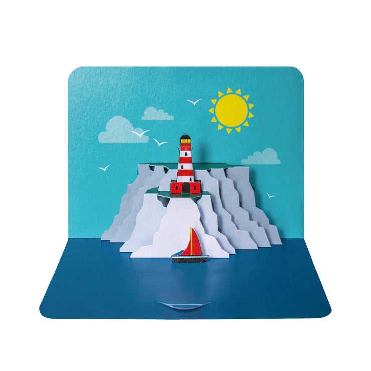 White Cliffs Pop Out Greeting Card