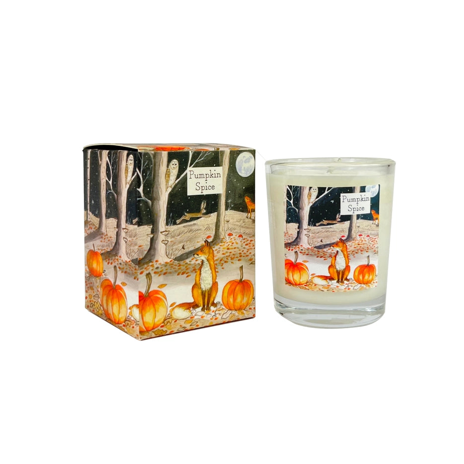 Pumpkin Spice Votive Candle - Fox & Pumpkins