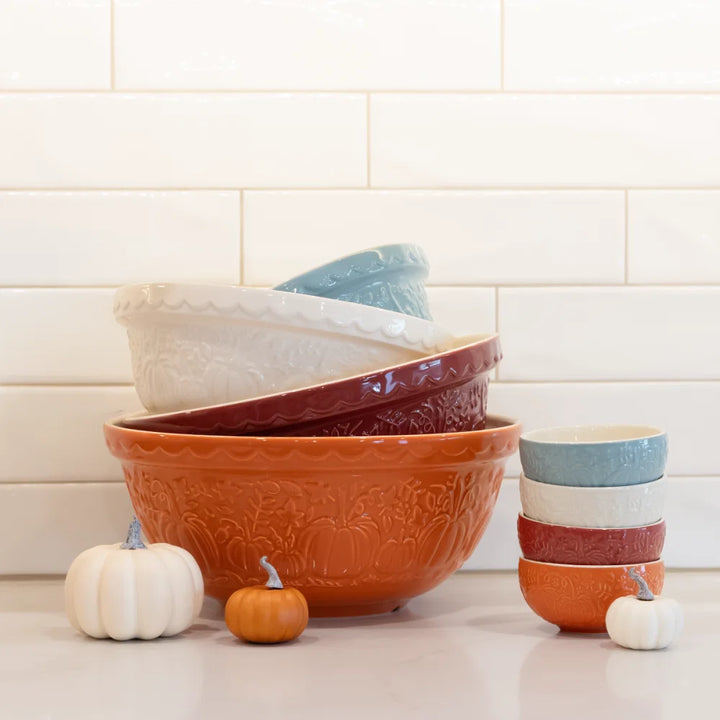 Pumpkin Set of 4 Prep Bowls