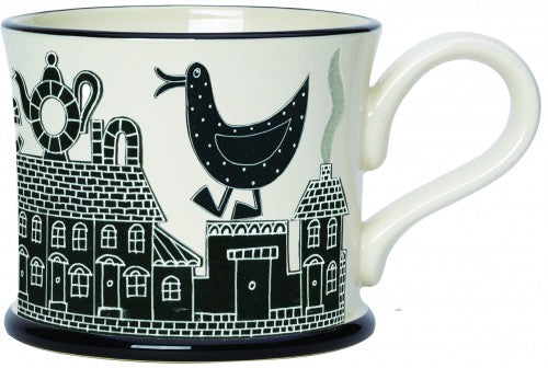 Put Kettle On Scene by Moorland Pottery