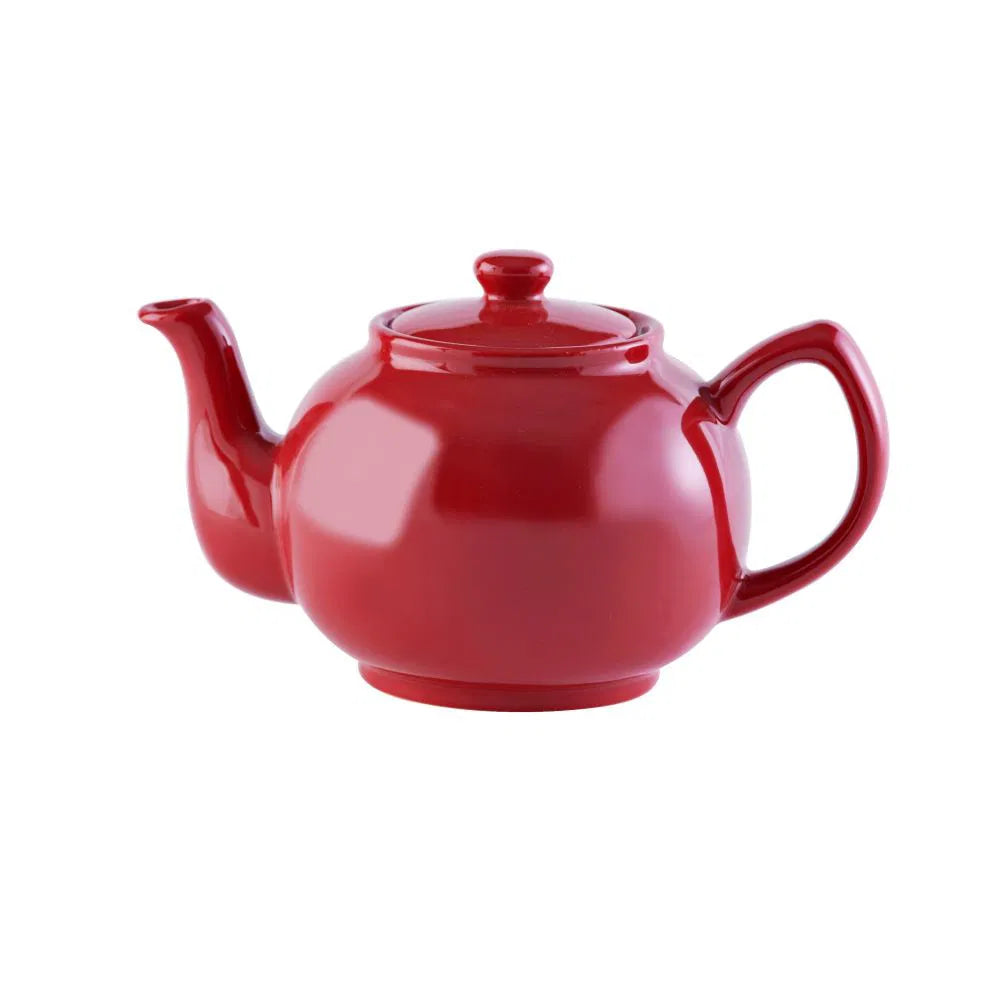 Red 6-cup Teapot