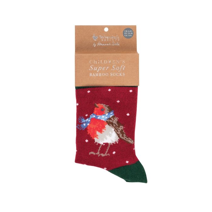 'Season's Tweetings' Robin Socks