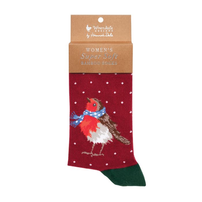 'Season's Tweetings' Robin Socks