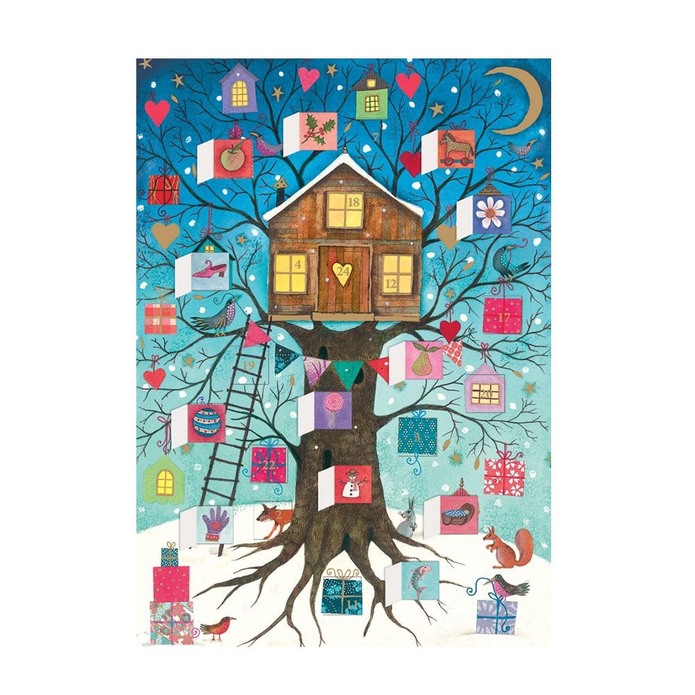 Christmas Treehouse Traditional Advent Calendar