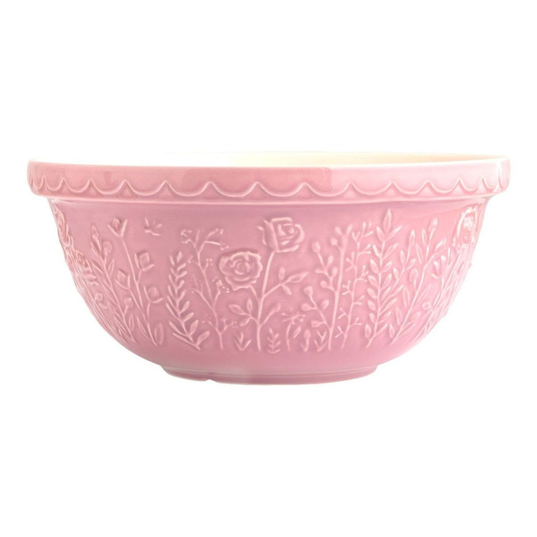 In the Meadow Rose Pink Mixing Bowl - Size 12