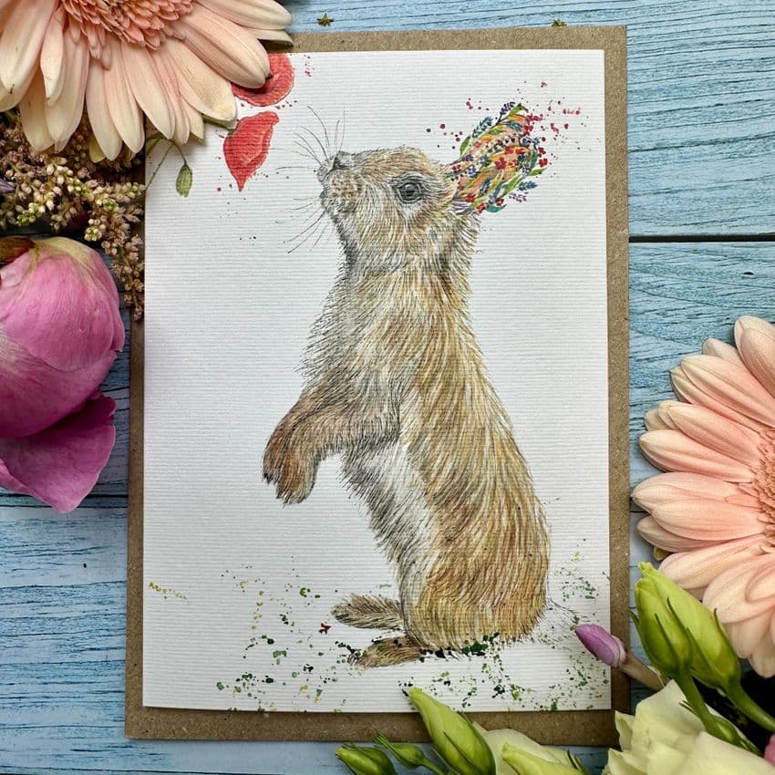 Rosetta the Rabbit Eco-card