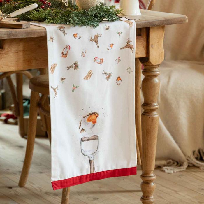 'Winter Woodland' Animal Table Runner