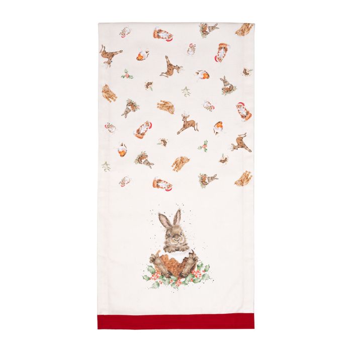 'Winter Woodland' Animal Table Runner